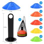 Colorful Agility Cones Set for Sports Training