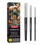 PANDAFLY 3 Size Detail Paint Brush Set