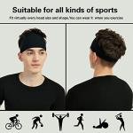 5-Pack Moisture-Wicking Sports Headbands for All