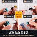 Pin Vise Hand Drill for Jewelry and Crafts