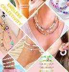 DIY Clay Bead Bracelet Making Kit for Kids
