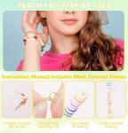 DIY Clay Bead Bracelet Making Kit for Kids