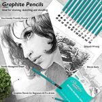 73 Piece Art Supplies Sketching Kit for Everyone