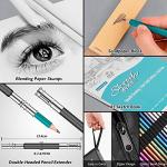 73 Piece Art Supplies Sketching Kit for Everyone