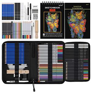 76-Piece Drawing Set for All Skill Levels