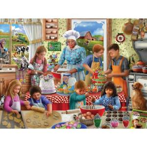 Maggie's Cooking Class 500-Piece Jigsaw Puzzle