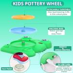 Kids' Pottery Wheel Art Kit - Fun Birthday Gift