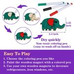 DIY Wooden Magnets Craft Kit for Kids Parties