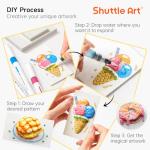 Magic Foam Texture Painting Kit with Markers