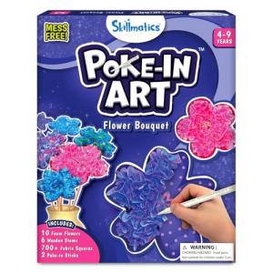 Skillmatics Poke-in Art Flower Bouquet Craft Set
