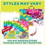 Crayola Tie-Dye Art Case Coloring Set