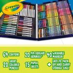 Crayola Inspiration Art Case Coloring Set, 140pc Space Theme – Art Kit for Kids, Crayons, Markers, Pencils, Gift for Boys & Girls, Ages 5, 6, 7, 8 [Amazon Exclusive]