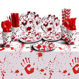 Zombie-Themed Halloween Party Supplies for 20 Guests