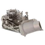 Mini Cat D11T Bulldozer - Matte Silver Model