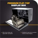 Mini Cat D11T Bulldozer - Matte Silver Model