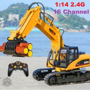 Remote Control Timber Grabber Digger for Kids