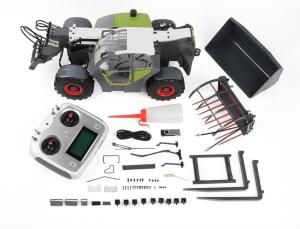 Remote Control Telescopic Hydraulic Forklift Toy