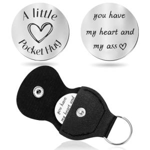 Pocket Hug Keychain for Long-Distance Couples