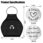 Pocket Hug Keychain for Long-Distance Couples