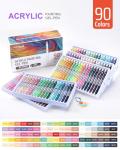 Vibrant 90-Color Gel Pens Set for Creatives