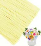 Light Yellow Pipe Cleaners for Flower Crafts