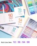 Vibrant 90-Color Gel Pens Set for Creatives