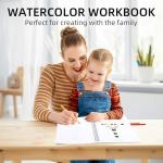 Sea Watercolor Workbook with 12 DIY Patterns