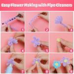 Light Yellow Pipe Cleaners for Flower Crafts
