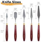 8-Piece Painting Spatula and Knife Set