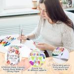 Adult Coloring Book Set with Markers for Relaxation