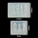 3D Flower Silicone Nail Molds - Set of 2