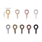 300pcs Mini Screw Eye Pins for DIY Crafts