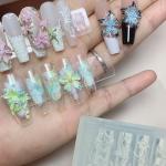 3D Flower Silicone Nail Molds - Set of 2
