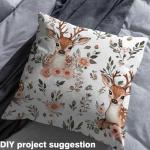 Cute Deer Fabric for Kids’ DIY Projects