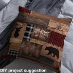 Rustic Adventure Fabric with Bears and Deer