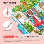 60 Color Acrylic Paint Pens for Creative Projects