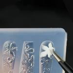 3D Flower Silicone Nail Molds - Set of 2