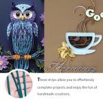 Forest Green Quilling Paper Strips – 240 Pack