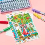 60 Color Acrylic Paint Pens for Creative Projects