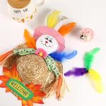 300 Turquoise Craft Feathers for DIY Fun