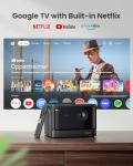 4K Home Cinema Projector with Netflix & Bluetooth