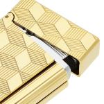S.T. Dupont LI Initial Cube Y Gold Lighter