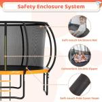 12FT Outdoor Trampoline for Kids and Adults