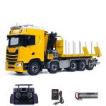 1/14 Hydraulic RC Flatbed Crane Dump Truck