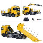 1/14 Hydraulic RC Flatbed Crane Dump Truck