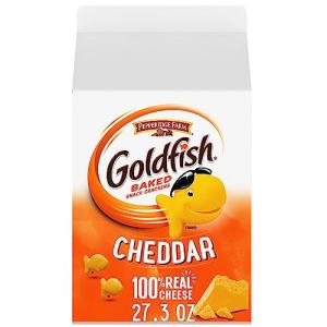 Cheddar Cheese Goldfish Crackers, 27.3 oz Box