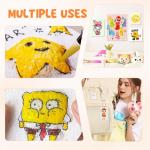 3D Puffy Paint Kit with Canvas and Markers