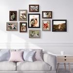 LUCKYLIFE 10-Pack Picture Frame Set for Collages