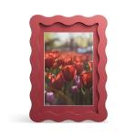 Wavy Edge Wooden Picture Frame for 4x6 Photos
