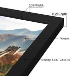 Black 11x14 Wall Mount Picture Frame